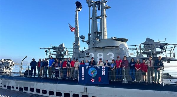 scouts uss pampanito submarine tour